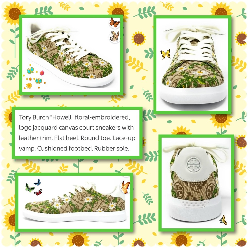 Tory Burch “Howell Court” Sneakers - Picture 2 of 13
